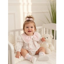 Aysskids Lana Kız Bebek Çıtır Çiçek Desenli Romper Tulum