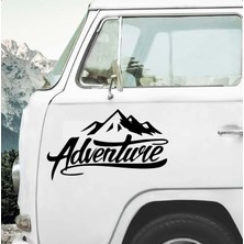 Sticker Dizayn Adventure Sticker - 4x4 Off Road Pickup Karavan Sticker - 00007