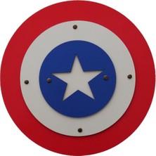 Empressco Mavi Ahşap Kalkan, Güç ve Şıklık Için Güzel Bir Seçenek