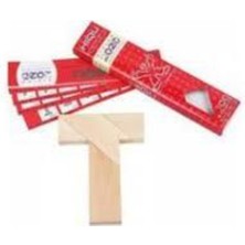 Empressco Beyaz Ahşap Tangram, Eğlenceli ve Öğretici Zeka Oyunu