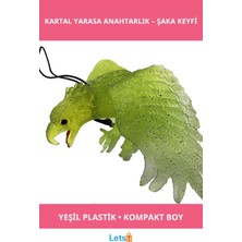 Letsii Eğlenceli Yeşil Şaka Kartal Yarasa Anahtarlık