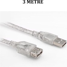 USB 2.0 Extension Cable 3 mt USB Uzatma Kablosu
