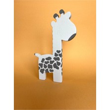 Empressco Sevimli ve Doğal Ahşap Zürafa Oyuncak, Bej Renkli Çocuklar Için Mükemmel Seçim