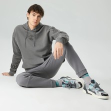 Lacoste House Of Superstep x Erkek Gri Hoodie