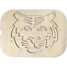 Empressco Renkli Ahşap Oyun ve Aktivite Kapağı, Eğlenceli ve Öğretici Tasarım