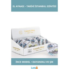 Letsii Taşlı Istanbul Tasarımı Zarif El Aynası Ince Model