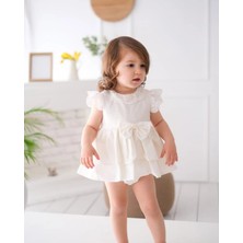 Aysskids Dolly Fiyonklu Fırfırlı Bebek Romper