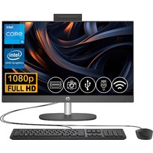 Hp Proone 240 G10 I5 1334U 24GB 512GB M.2 SSD B70VFAT Atl9 23.8" Fhd Fdos Siyah  All In One Bilgisayar