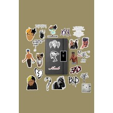 Storemax Major Selection Xxxtentacion Paketi/bullet Journal Defter Çıkartma Ajanda Laptop Etiket, 8689988557458