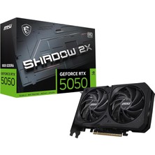 Storemax VGA Rtx 5050 8g Shadow 2x Oc RTX5050 8gb Gddr6 128B DX12 Pcıe 5.0 X16 (3xdp 1xhdmı)