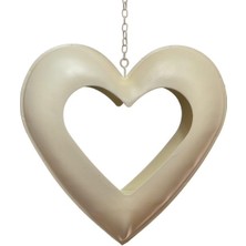 Storemax FE2661DK1010 Kalp Motifli Metal Mumluk