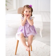 Aysskids Dolly Fiyonklu Fırfırlı Bebek Romper