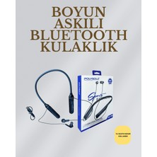 Sbusshop Uzun Süreli Kullanım Için  – Kablosuz Boyun Bantlı Kulaklık 50 Saat Batarya - SB001M-47T0P7