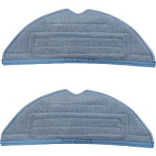 Parmis Roborock Uyumlu S8 Sonic S80ULT AED07HRR Robotic Vacuum Cleaner Robot Süpürge Mop Bezi 2 Adet