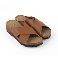 M Miel Kadın Ortopedik Taban Rahat Çapraz Bant Ev Terliği Terlik