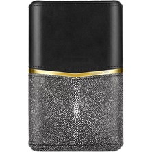 Cigarloong Croco Desenli Sedirli Deri Puro Kılıfı 4'lü Grey 58RING