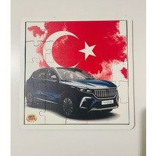 Empressco Lacivert Renkli Eğlenceli Araba Yapboz Seti, Hobi ve Hedef Odaklı Eğlence