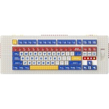 Melgeek Pixel Palette %75 Kailh Custom Box Pixel Linear Switch Hotswap Kablosuz Ingilizce Mekanik Klavye