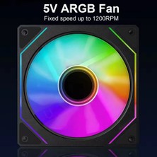 Nealdin Prism 4 Pro 120 mm Argb Pwm Pc Kasa Fanı – Infinity Mirror & Sessiz Soğutma