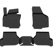 Seat Leon 2 2006-2012 Uyumlu SAHLER Araca Özel 4.5D Havuzlu Oto Paspas - Leon