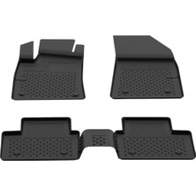 Renault Clio 5 2020+ Uyumlu SAHLER Araca Özel 4.5D Havuzlu Oto Paspas - Clio 5