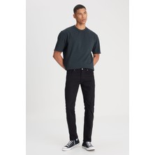 Lee L706HFAE Erkek Siyah Daren Jean Kot Pantolon