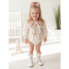 Aysskids Lana Kız Bebek Çıtır Çiçek Desenli Romper Tulum