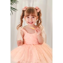 Aysskids Silvia Papatya Kız Çocuk Elbise