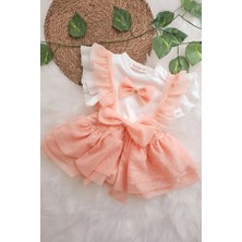 Aysskids Mary Kız Bebek Tül Salopet Takım