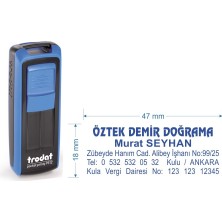 Trodat 9512 Kişiye Özel  Firma ve Şirket Kaşesi