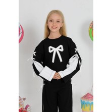 Star Pearl Kids Kız Çocuk Fiyonk Eşofman