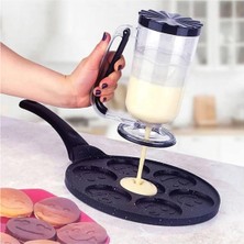 Storemax Dağıtıcı Hamur Porsiyonlayıcı Şekillendirici 900 ml Dökme Aparatı Kek Pankek Hamur Mutfak Kullanımı