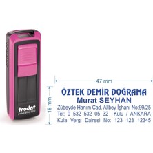 Trodat 9512 Kişiye Özel  Firma ve Şirket Kaşesi