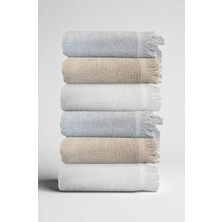 Storemax 6'lı Jelena El Havlusu - 50X90 Cm, 225 GR,%100 Pamuk, Spa ve Otel Havlusu, Günlük Kullanıma Uygun
