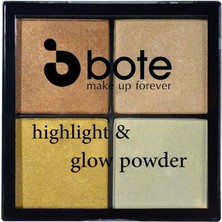 Storemax Bote Makeup Highlighter Paleti 02