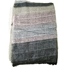 Abarta Kadın Renkli Omuz Şal Saçaklı 70*200CM Standart