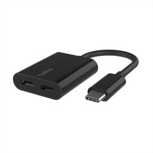 Storemax Connect Usb-C Ses ve Şarj Çoklayıcısı (Kulaklık Adaptörü ve Diğer Cihazlar Için Pd ile Hızlı Şarj)