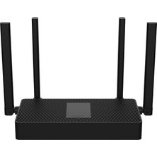 Storemax Wifi AX3S, Wi-Fi 6 AX3000 Gigabit Çift Bant Kablosuz Yönlendirici, 4 Adet Otomatik Uyarlanan Wan/lan Ge Portu, Wi-Fi Güçlendirici, Homesec™ Ağ Güvenliği, Siyah
