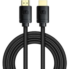 Storemax Definition Serisi HDMI 8k To HDMI 8k Görüntü Aktarma Kablosu, 2m, Siyah