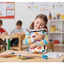 Storemax Yorni 2 Adet, 29 x 35 Cm, Jungle ve 37 x 30 Cm,zoo Desen, Sıvı Geçirmeyen Çok Amaçlı Çanta, Ekonomik Set, Yıkanabilir