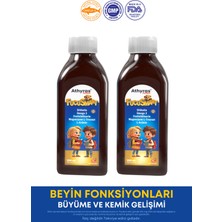 Focusmart Sitikolin, Omega 3, Fosfatidilserin, L-Arjinin, L-Treonat Şurup 150 ml ( 2 Kutu )