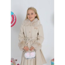 Star Pearl Kids Kız Çocuk Kürk Palto
