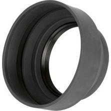Storemax 72MM Üç Kademeli Kauçuk Parasoley, Lens Hood