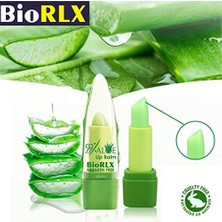 Storemax Biorlx 99% Purity Aloe Vera Color Free And Paraben Free Soothing Lip Balm Naturally Moisturize And Heal Damaging Wind, Harsh Sun, Weather Changes. It Repairs Dry, Cracked And Chapped Lips.