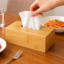 Storemax Çok Amaçlı Bambu Peçetelik ve Düzenleme Kutusu 25X14X7,5 cm