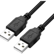 Storemax 4752 0.5 Metre Iki Ucu Erkek USB Uzatma Kablosu 0.5 Metre Uzatıcı Iki Ucu Erkek Parazit Önleyici Filtre 12MBPS Ileetişim Hızı 2XAWG24 2XAWG28