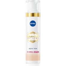 Storemax Nıvea LUMINOUS630 Leke Karşıtı Krem cc Fluid SPF30 Light 40ML