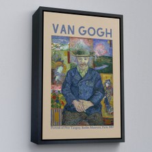 Oxyteez Ahşap Çerçeveli Vincent Van Gogh - Bildnis'in Babası Tanguy TABLO-8050