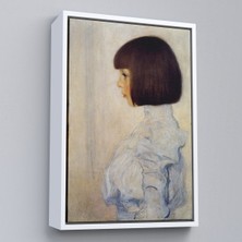 Oxyteez Ahşap Çerçeveli Gustav Klimt - Helene Klimt'in Portresi TABLO-7380