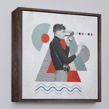 Oxyteez Ahşap Çerçeveli Video Pop Art TABLO-8362